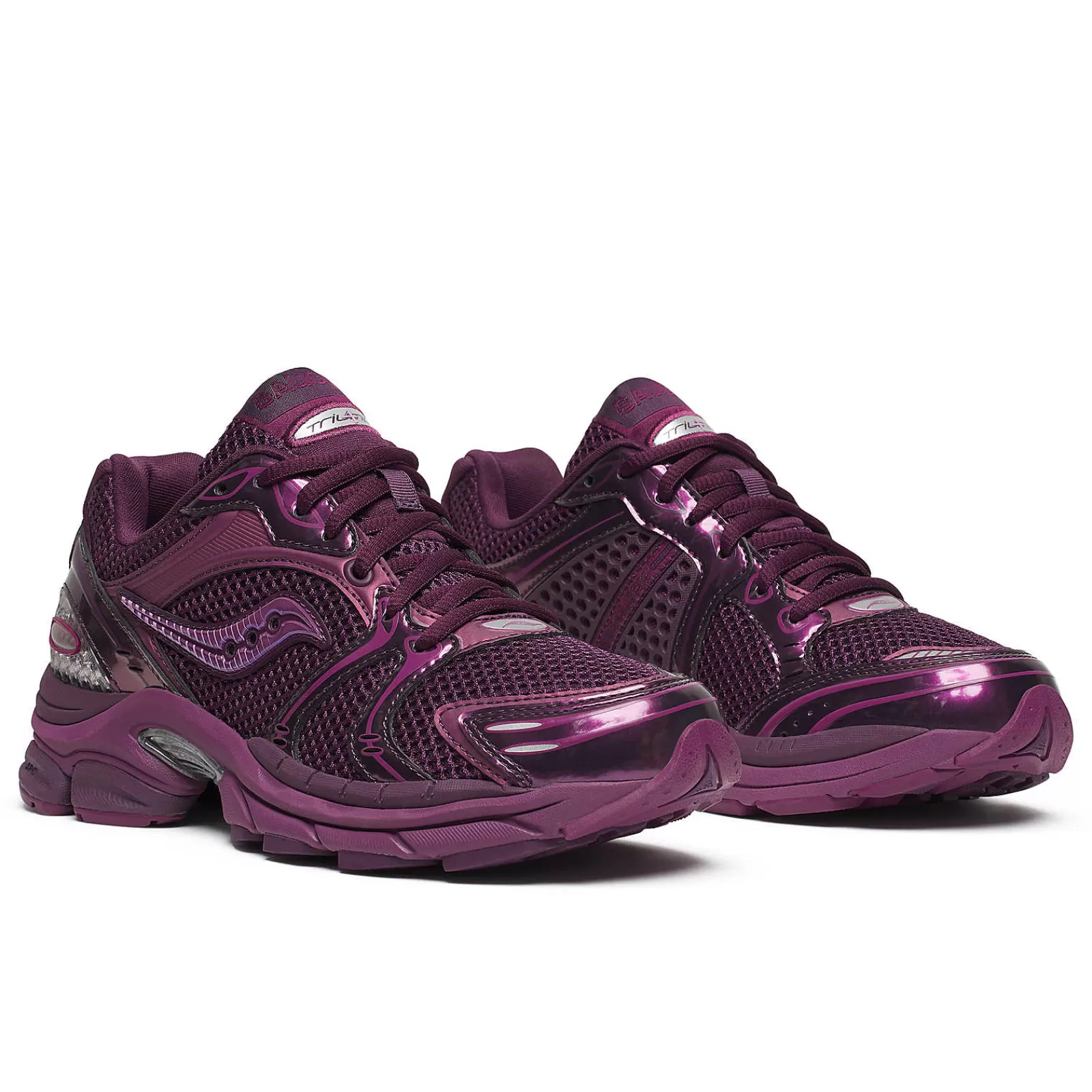 Online Saucony Donna ProGrid Triumph 4 Chroma Plum